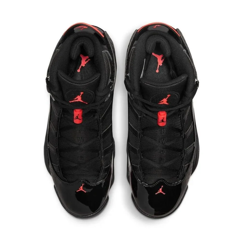 Nike Air Jordan Jordan 6 Rings Black Infrared 322992-066 Men's Size 10.5